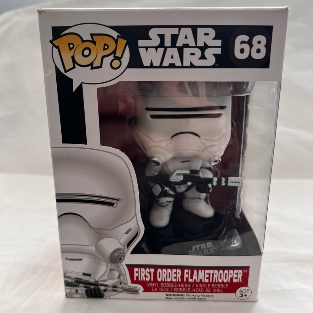 FUNKO POP! Star Wars: 68, First Order Flamethrower